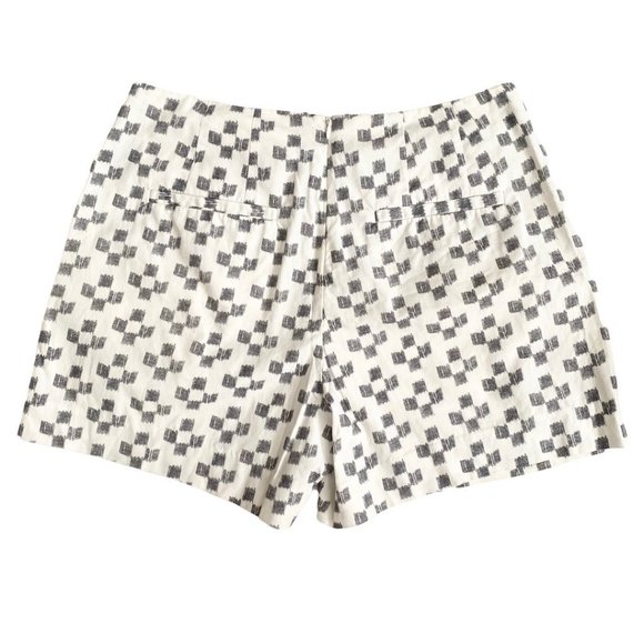 Madewell Checkered Deck Shorts in Crosshatch Ikat - Picture 2 of 7